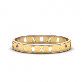XOXO - Men's Cuff Bangle Bracelet - Motivic Collection