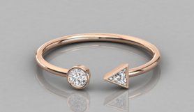 Casual Diamond Ring